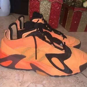 ? Size 10.5 - adidas Streetball Flash Orange 2019 - EF9598 adidas Originals Streetball Shoes Flash/Solar Orange, Black  main image 2